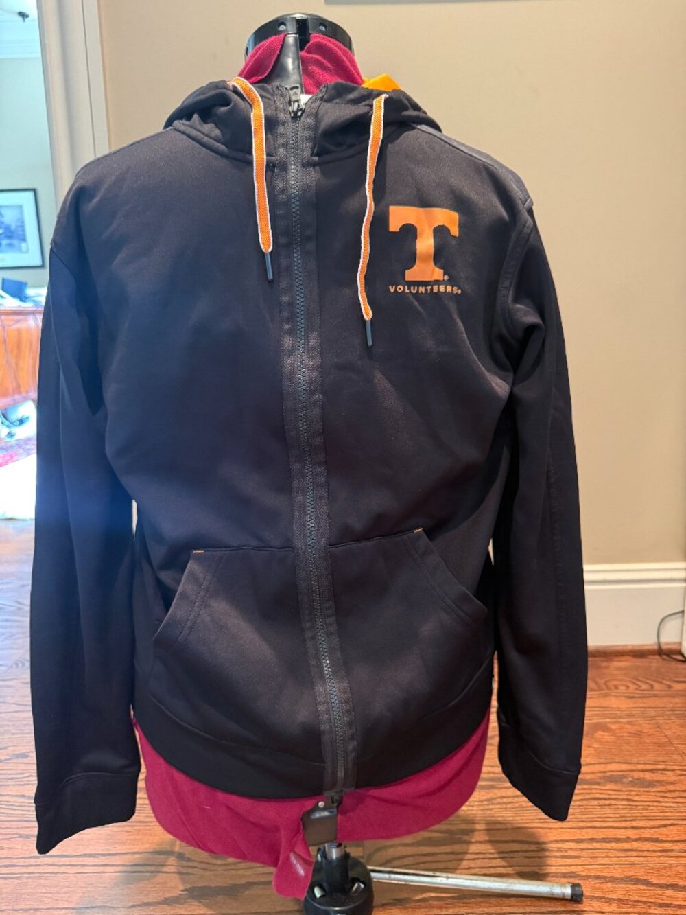 Fanatics Tennessee Volunteers Full Zip Hoodie Black